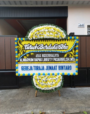 Papan Bunga Duka di Kasturian