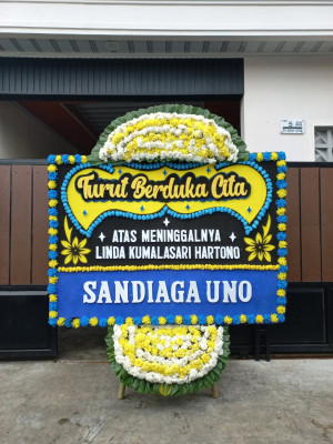 Papan Bunga Duka di Kasturian